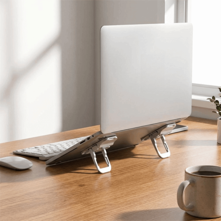 NCNC Aluminum Support Laptop Stand Ergonomic Invisible Design Portable ...