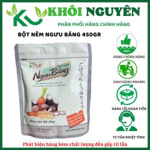 Bột nêm ngưu báng gói 450g Hạt nêm chay dưỡng sinh Cty TMF