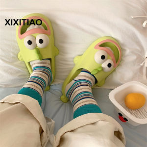 XIXITIAO Sandals Eccentric Personality Clownfish Slippers Comfortable Soft Bottom Summer New Casual Home Bathroom Sandals for Women