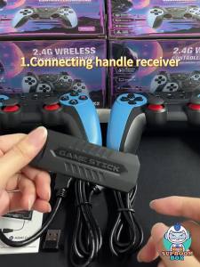 New X2blue Game Console Two-player Connection Battle Wireless HD TV Game Console Home Game Stick