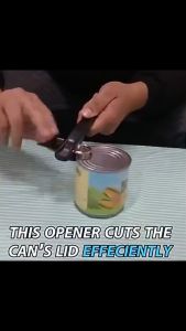 Stainless steel manual can opener suitable for all kinds of canned goods and kitchen utensils