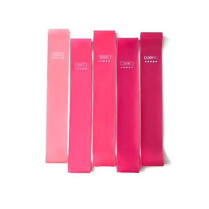 SLEN Resistance Band Loop Exercise Band Set 5 Different Resistance Levels Yoga Pilates Gym