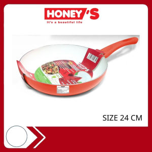 [Size 26cm] Chảo chống dính ceramic KHÔNG TỪ Honeys an toàn sức khỏe đẹp bền không bong tróc HO-AF1C262