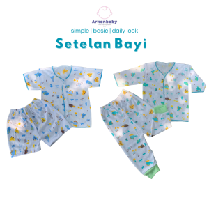 Arkan Baby - Setelan Baju Kutung/ Baju Pendek/ Baju Panjang