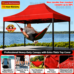 【900KG Bearing Capacity】Tent Outdoor Heavy Duty 2x2M 2x3M 3x3M 3x4.5M 3X6M Waterproof Thickened 1800D Foldable Retractable Tent big umbrella tent with stand sale tent for car parking Folding Tent