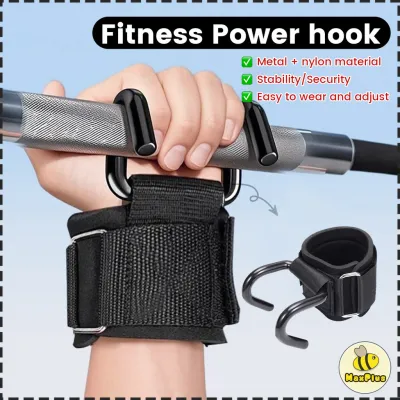 1Pc Lifting Hook Power Hook Wrist Strap Non-Slip Hard Pull Hook Pull-Up Hand Strap Grip