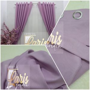 Gorden Polos Minimalis Ring 12 130cm Blackout Premium Pintu Kamar Jendela Panjang Mewah