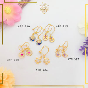 ANTING EMAS KADAR 8K ATAU 8 KARAT DAN 6K ATAU 6 KARAT ANTING WANITA EMAS MODEL KARAKTER UNIK DAN LUCU ATM 118 ATM 119 ATM 120 ATM 121 ATM 122
