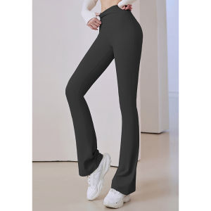 Quần loe umi nâng mông định hình dáng quần legging tập cạp cao gen bụng tôn dáng có bigsize mã 501