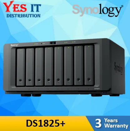 Synology DS1825+ 8-Bay /DS1821+ / DS923+ / DS925+ /DS425+ / DS725+ 2-Bay NAS DiskStation 4-Bays Ryzen 2.3GHz-DC 4GB NAS Sata HDD