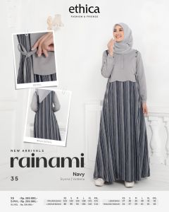 RAINAMI 35 DRESS MUSIM ETHICA PREMIUM TERBARU KEKINIAN COCOK UNTUK OUTFIT KONDANGAN DAILY & KULIAH.