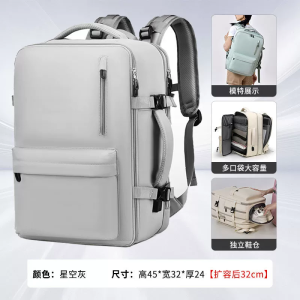 Large Women Travel Backpack for Airlines Personal Item Bag 18x14x8 Inches Laptop College Backpack Waterproof Carry on Flight Approved Business Work Backpack