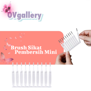 OV811 Anti sumbat Shower Sikat Mini Pembersih Shower Dot Konektor HP