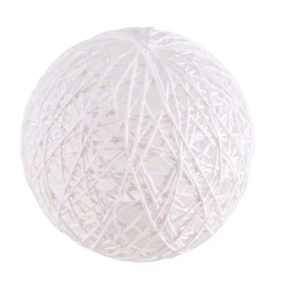 (ARDH) Bamboo Rattan And Ball Chandelier Individual Creativity Spherical Rattan Nest Lampshade