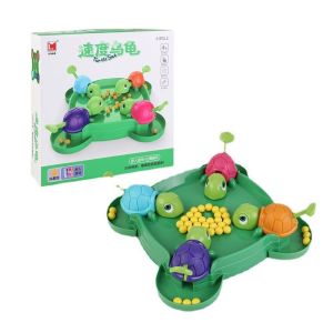 【Ready Stock】Turtle Eating Beans Gluttony Children Toy Family Gathering Parent-Child Interactive Turtle Gift Party Desktop Game
