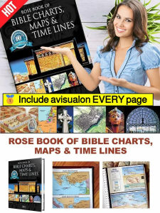 ⚡LazFlash⚡【Location Guide】Bible Charts Maps and Timelines Decorative Gardening Map erts Flowerpot Decoration Guide Thanksgiving Time【定点指南】圣经图表地图与时间线🥇 includes avisualon EVERY page A4