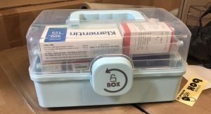 Hộp y tế gia đình hộp đựng thuốc y tế gia đình 3 tầng tiện lợi