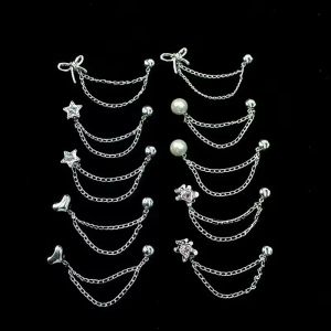 10Pcs Cartoon Magnetic Pants Leg Clip Shorts Trouser Legs Roll Up Pants Leg Clip Trouser Fixing Magnet Pin Sewing Supplies