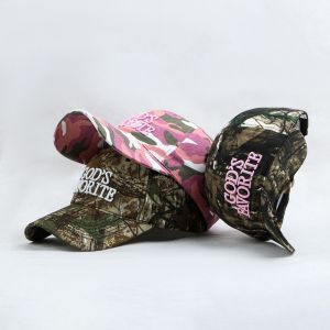 MISUPS 3D Embroidery Baseball Cap Unique Style Breathable Retro Camo Hat Casual Camouflage Visor Outdoor Activities