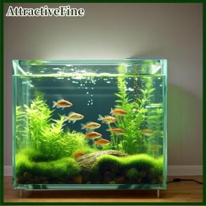 AttractiveFine Led Aquarium Kỹ Thuật Số Fish Tank 500Ml Thông Minh Kỹ Thuật Số Tự Động Cá Trung Chuyển Với Hẹn Giờ Cho Ăn Vật Nuôi Cá Thực Phẩm Dispenser Thực Phẩm
