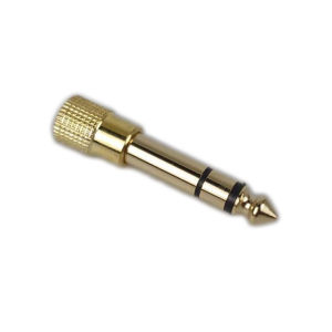 Headphone Jack Adaptor 3.5 mm 1/8 ke 6.5 mm 1/4 Stereo