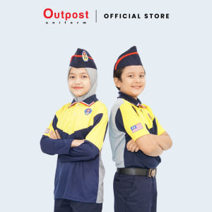 Outpost Baju T-shirt Pengakap/Scout Kanak-Kanak (Short Sleeve/Long Sleeve)