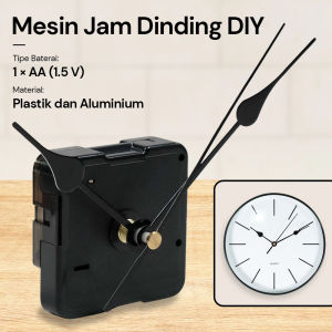 Mesin Jam Dinding DIY Replacement Silent Quartz Heart Needle - 5168-S Sangtai