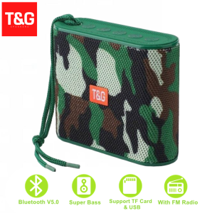 T&G Tg185 TWS Subwoofer Waterproof Portable Wireless Bluetooth Speaker