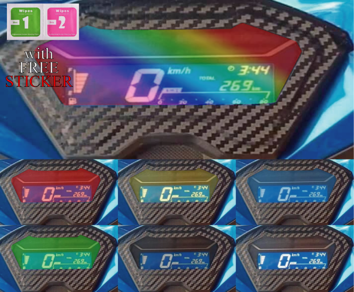 HONDA CLICK V2/V3 / GAUGE PROTECTOR W/ FREE SMOKE FILM | Lazada PH