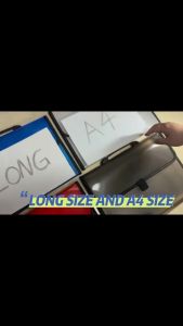 Long Accordion File Organizer Expandable File Envelope Folder w/ Handle