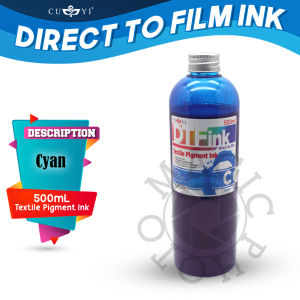 MP00 500ml DTF Textile Pigment Ink | Direct To Film Pigment Ink (C M Y BK White)