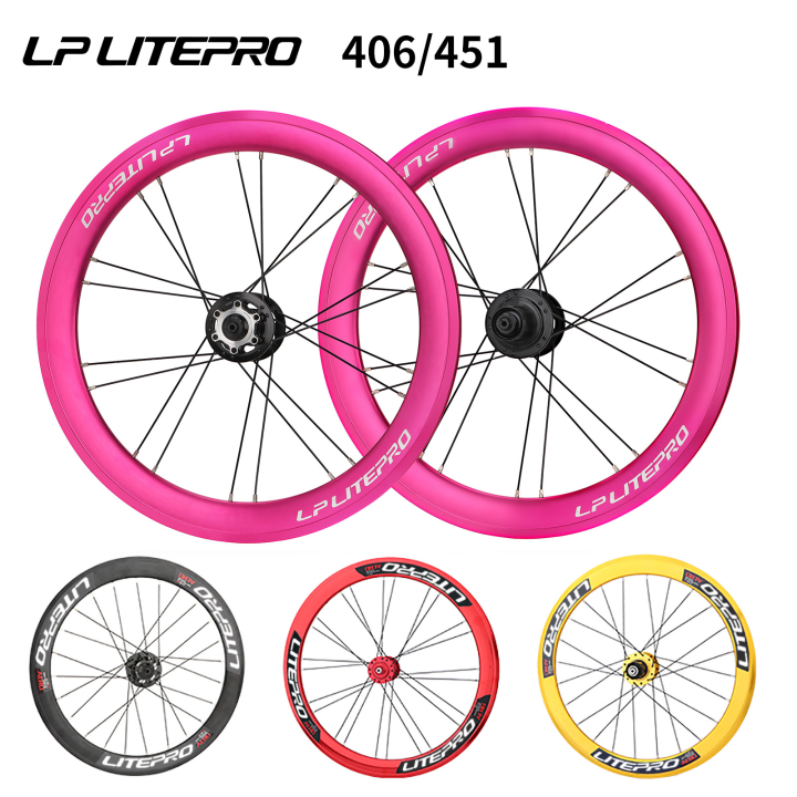 Bike Wheels Litepro 406 Wheelset Litepro Wheel Set 451 406 Disc
