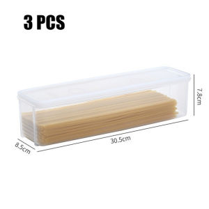 3Pcs Sealed Food Box Noodles Storage Box Pasta Fresh-keeping Container Fridge Storage Organizer