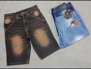 celana pedek jeans pria dewasa/promo/cod/gratisongkir/belisatugratissatu/belisatudapatdua