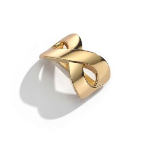STARRY Alloy Bow Scarf Buckle Smooth Irregular Multifunctional Shawl Clasp Simpl Minimalist Clothes Corner Clip Scarf Fixing