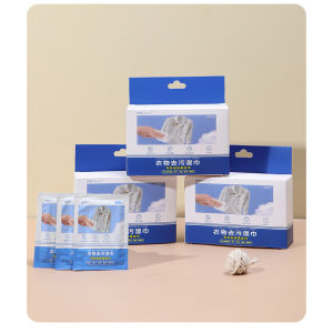 DiyHomeIpoh Portable Stain 【 ONE BAG 20PCS 】 Remover for Clothes Bags Shoes Fabric Wipe Cleaning tisu pembersih kotoran Tisu lap kasut Harga Borong satu Beg 20 Keping