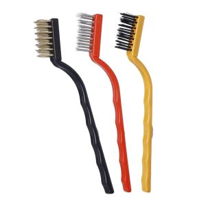 Feelife 3/9Pcs Gas Stove Cleaning Brushes Kitchen Range Hood Brush Copper Wire Stainless Steel Nylon Wire Brush Kitchen Cleaning Tools