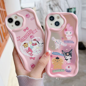 Pink Hello Kitty Phone Case for Samsung Galaxy A71 A51 A21s A12 A72 A73 A53 A33 5G A32 A22 A31 A20 A20S A10S A30 A30S A50S A50 Cartoon Casing Silicon TPU Shockproof Camera Lens Protection Cover