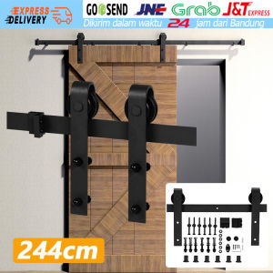 Rel Pintu Geser Industrial/barn Door/sliding 1.83/2.44 M