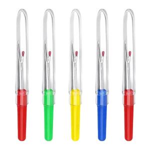 5 Pcs Seam Ripper Set With Ergonomic Handle Unpicker Sewing Tool For Stitching And Sewing Random Color Craft Tool