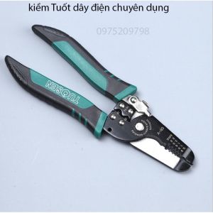 Kiềm tuốt dây điện đa năng TUOSEN 3 trong 1 (cắt tuốt bấm cos)