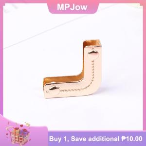 【MPJow】 1PC Metal Bag Corner Corners Decor End Clip Edge Banding Bag Accessories Leather Decorative Corner Banding Decorative Strips