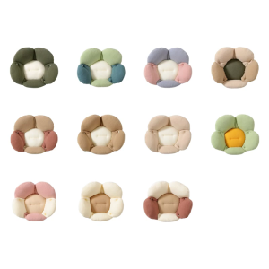 Adjustable Baby Travel Pillow for Newborns and Toddler 5-Petal Flower Shape Ensuring Comfort and Safety In Car Seat