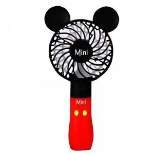 Quạt điều hòa Quạt mini QUẠT MINI CẦM TAY 4 CÁNH CÓ ĐẾ 5 CHẾ ĐỘ GIÓ - PIN SẠC LẠI- CÓ DÂY SẠC KÈM PIN