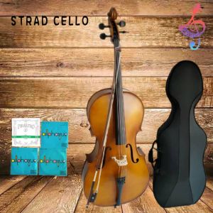 CREMONA HANDMADE STRAD CELLO VERY CLEAR AND BEAUTIFUL TONE 1 4/4