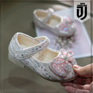 Sepatu Slip On Balet Pesta Anak Usia 1-9 Tahun / Sepatu Balet Anak Perempuan Pesta Fashion / Sepatu Anak Slip On Cewek Motif Pita Love Mutiara / Sepatu Anak Casual Wanita Blink Blink Cute / Sepatu Anak Flatshoes Modis Variasi Pita Mutiara Cantik