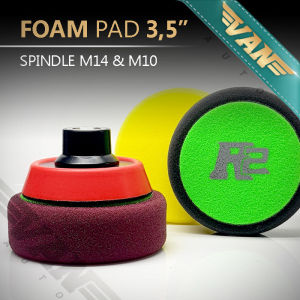 3 pcs Premium Foam Pad / Busa Poles Motor Mobil 35 inch Kualitas Premium