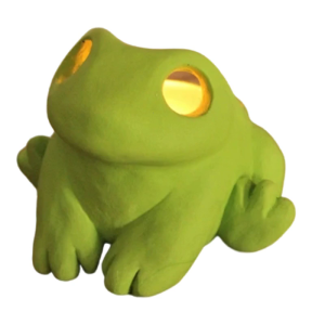 Ếch tượng tealight chủ trang trí đứng cho nhà kiểu dáng và phụ kiện quầy bếp