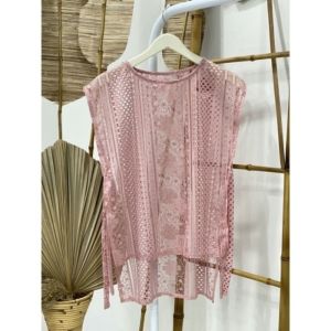 outer burkat tanpa lengan vest brokat premium  Lace Burkat Rompi Wanita