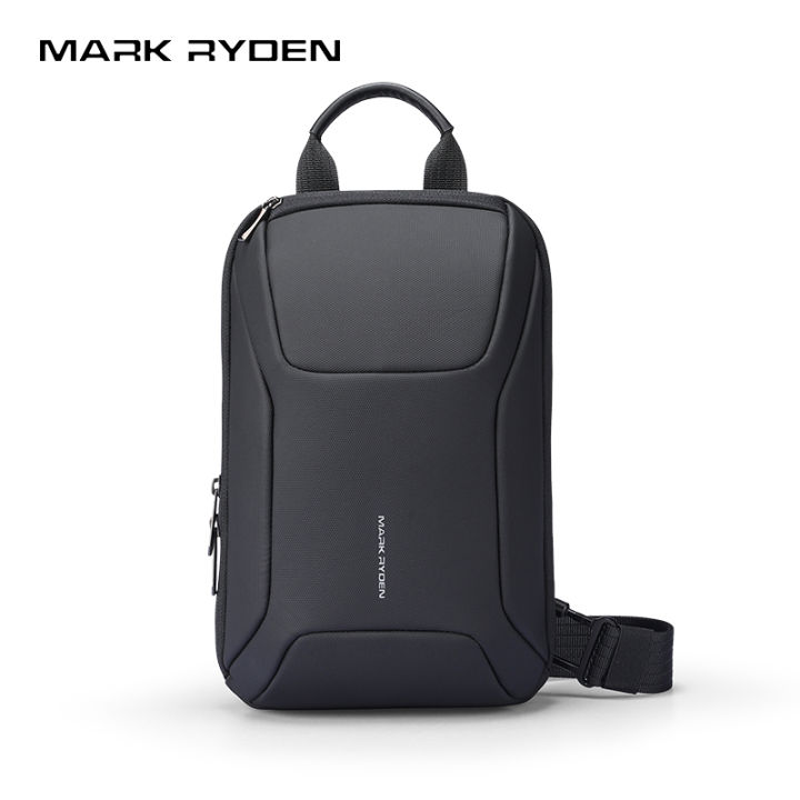 MARK RYDEN Một cái túi đeo vai, ba lô nhỏ, túi ngực lớn, hình dạng hình ...